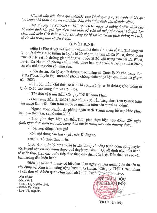 Lam Dong: Nang luc nha thau xu ly sat lo Quoc lo 20-Hinh-2