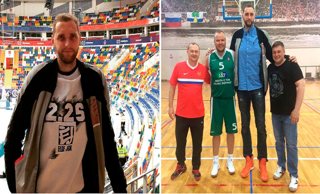 “Khi họ đo chiều cao của tôi để đưa vào 'Sách kỷ lục Nga', chiều cao của tôi là 2,23 mét khi đứng và 2,27 mét khi nằm. Cuối cùng, họ sử dụng con số 2,24 mét", Sergei cho biết.