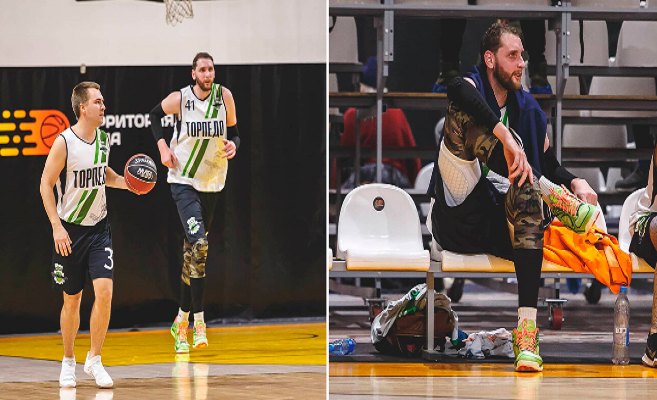 Thời trẻ, Sergei cống hiến hết mình cho bóng rổ. Ban đầu, anh chơi cho đội bóng thành phố Vyazma, tiếp đến là Dynamo Moscow. Trong sự nghiệp thể thao của mình, Sergei từng chơi cho các câu lạc bộ bóng rổ ở Nga, Kyrgyzstan, Kazakhstan và Thổ Nhĩ Kỳ.