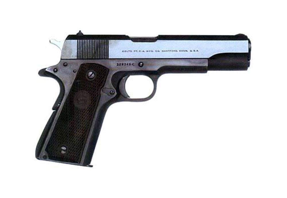 Súng M1911 còn nổi tiếng vì có một lực cản phi thường (của viên đạn .45 ACP), có thể cản người nặng gần 80 kg chỉ với một viên đạn.