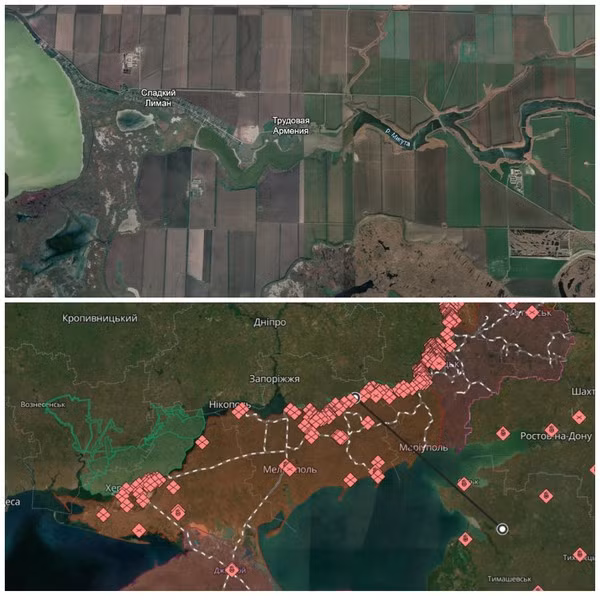 Vào buổi tối 23/2/2024, một máy bay chỉ huy - cảnh báo sớm trên không (AWACS) loại A-50U của Lực lượng Hàng không Vũ trụ Nga đã bị bắn rơi xuống khu vực gần làng Trudova Armenia ở quận Kanevsky của Lãnh thổ Krasnodar.