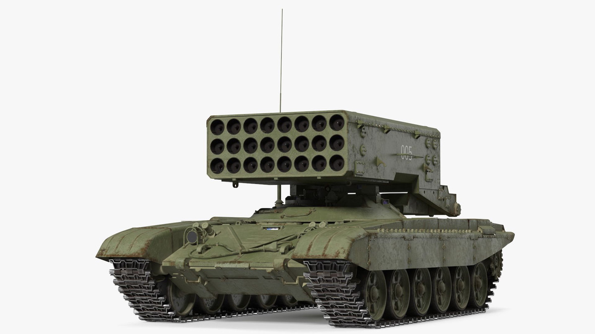 Hỏa lực của một hệ thống TOS-1A thậm còn mạnh hơn cả nhiều hệ thống pháo tự hành cộng lại. Việc tiếp đạn cho TOS-1A diễn ra nhanh hơn nhiều so với các hệ thống phóng rocket truyền thống. Hiện TOS-1A là hệ thống pháo phản lực phóng đạn nhiệt áp duy nhất trên thế giới (Nguồn ảnh: Sputnik, AP...).