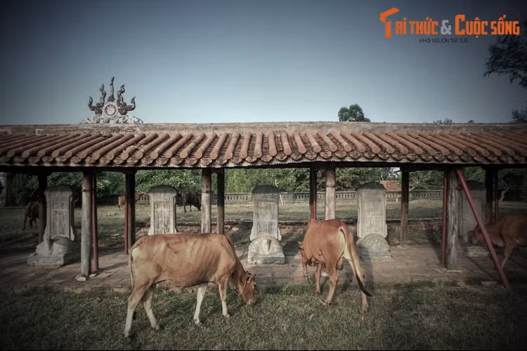 Đến năm 1947, khi tái chiếm Huế và đồn trú tại Văn miếu, quân đội Pháp đã tàn phá nặng nề di tích này. Nhiều thập niên sau đó, Văn miếu Huế rơi vào cảnh hoang phế và đổ nát.