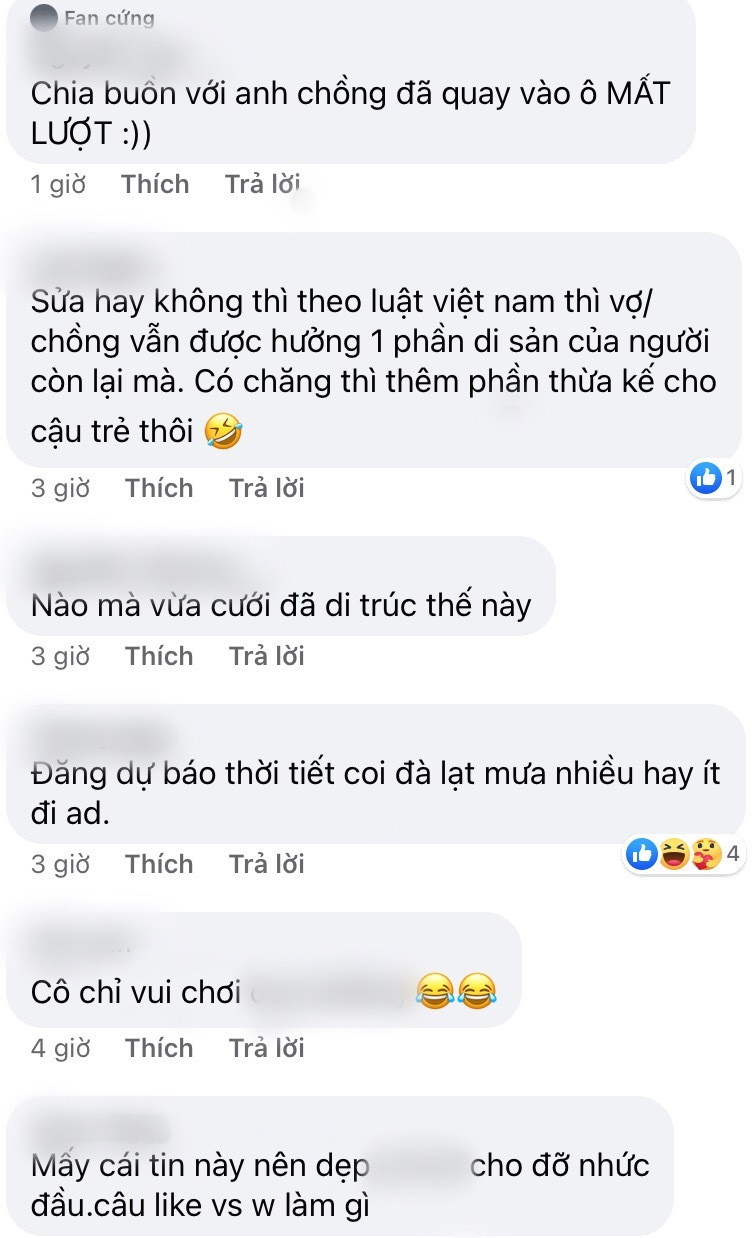 Thông tin thay đổi di chúc được chính cô dâu Thu Sao đăng tải càng khiến cư dân mạng tò mò và hiếu kỳ về nội dung trong lần sửa đổi mới này.