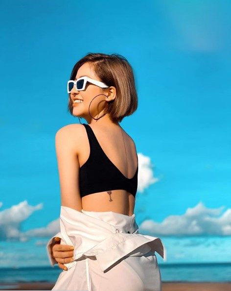 Trâm Anh thừa nhận phong cách thời trang của cô vẫn thiên về sự khỏe khoắn pha chút gợi cảm. Chỉ có điều nhờ đã kiểm soát được cân nặng nên việc ăn mặc cũng trở nên cuốn hút và hấp dẫn hơn.