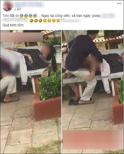 Một hình ảnh khác ghi lại hành động thiếu ý thức chốn công cộng này tiếp tục khiến cư dân mạng phẫn nộ và để lại những lời chỉ trích nặng nề.