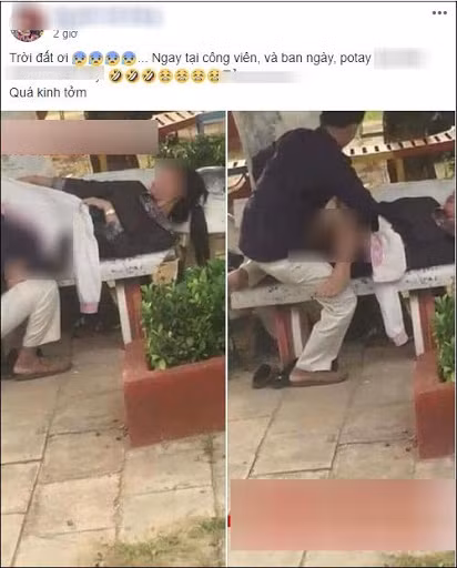 Một hình ảnh khác ghi lại hành động thiếu ý thức chốn công cộng này tiếp tục khiến cư dân mạng phẫn nộ và để lại những lời chỉ trích nặng nề.