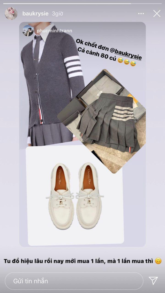 Những chia sẻ của Bâu về việc kiếm tiền trong quá khứ và chi tiêu hiện tại.