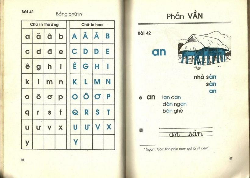 Những ví dụ về tập đọc trong sách Tiếng Việt lớp 1 ngày xưa cũng được đánh giá đơn giản, dễ nhớ.