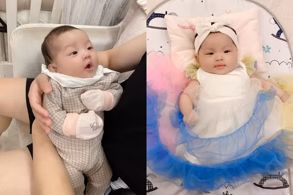 Kết hôn một thời gian, Thu Hương thông báo mang bầu. Cô hạ sinh con gái đầu lòng hồi tháng 2 vừa qua, đặt tên Gia Hân (nickname Hannah).