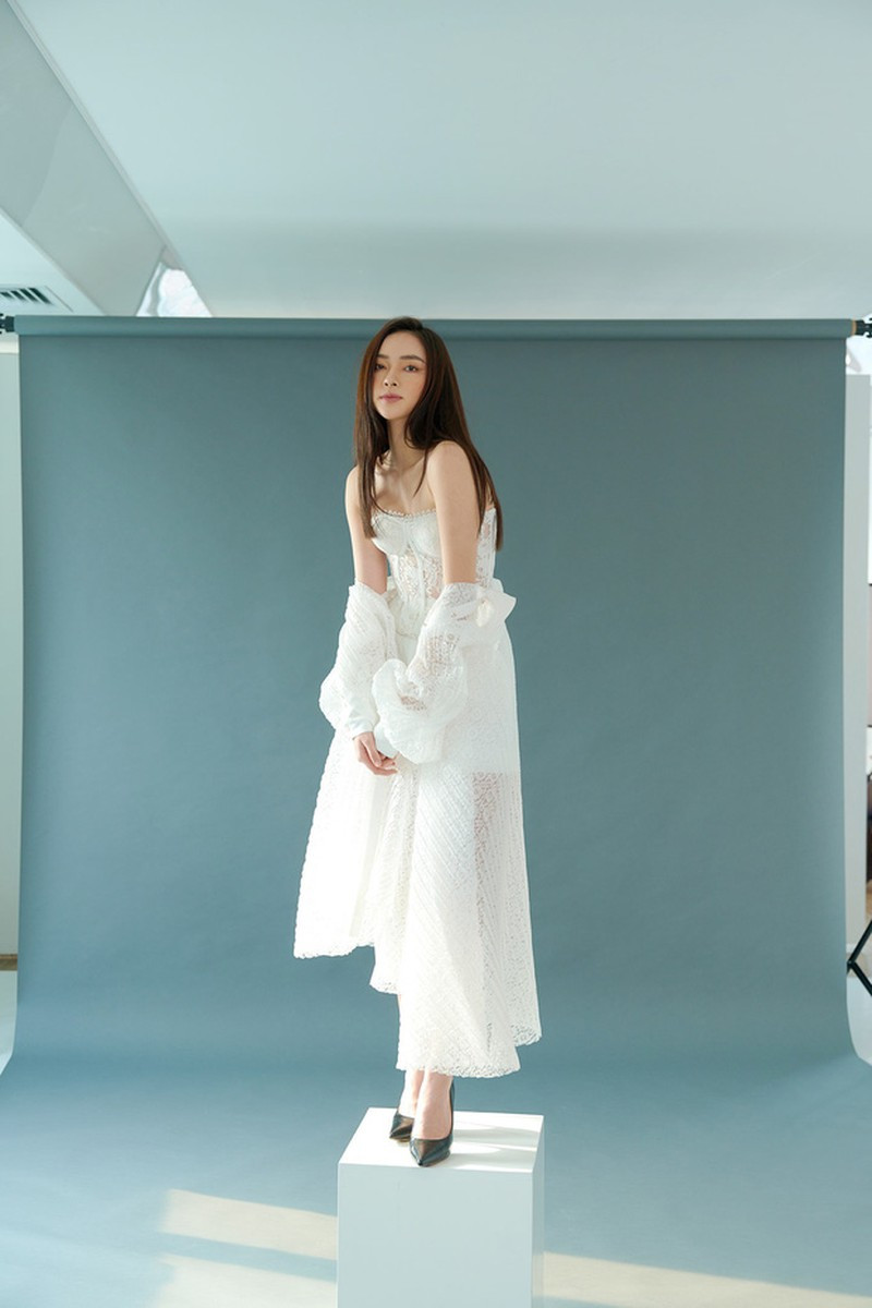 Nữ sinh viên khoa Thanh nhạc của Cao đẳng Nghệ thuật Hà Nội từng được đánh giá là một trong những thí sinh nổi trội tại cuộc thi Hoa hậu Việt Nam 2020.