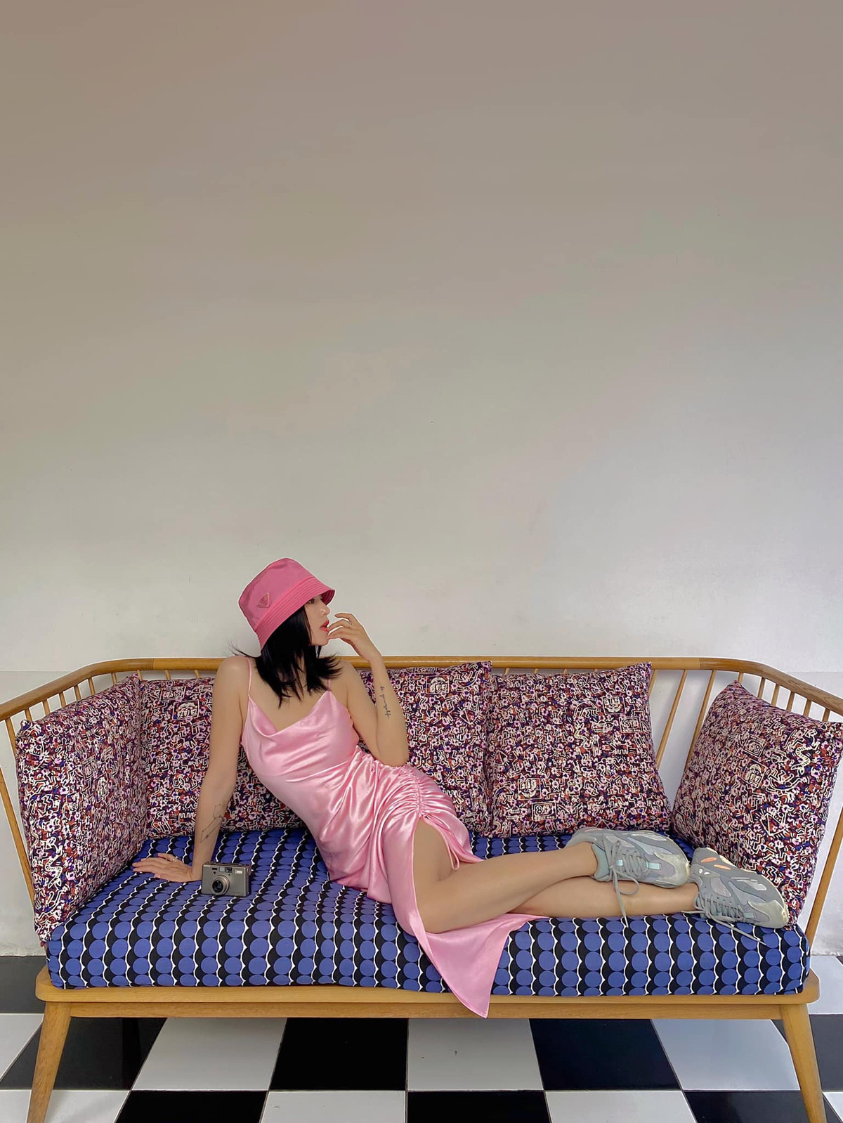 Phong cách quyến rũ của Salim nhận được sự chú ý của fan hâm mộ.