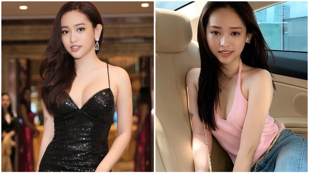 Góc nghiêng của Thúy Vi cũng thay đối khá rõ do hậu quả của việc phẫu thuật thẩm mỹ.