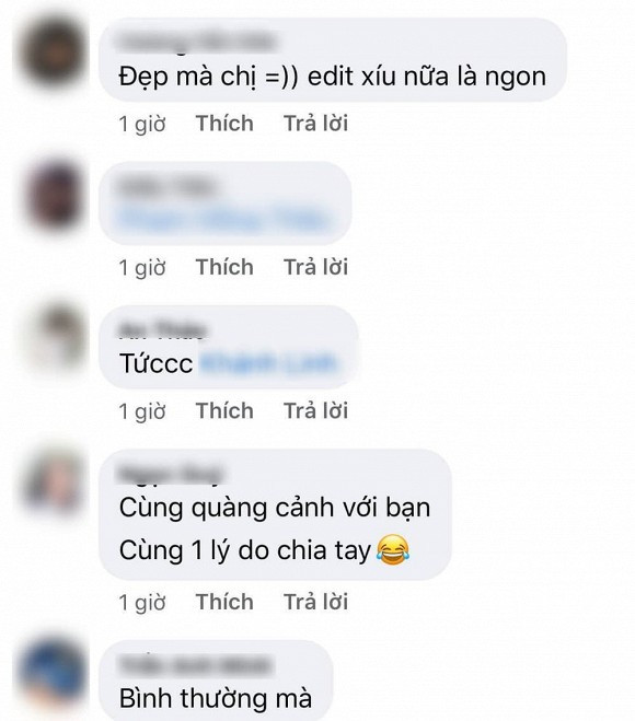 Nhưng cũng có người khuyên cô gái nên suy nghĩ lại vì bạn trai họ còn chụp ảnh xấu hơn nhiều: "Nếu vì lý do này mà chia tay thì tội anh chàng kia quá, người yêu mình còn chụp không có tâm hơn cơ", "Ảnh này chỉnh sửa một tí là đẹp ngay thôi, cảnh đẹp, mẫu xinh thì sợ gì"...
