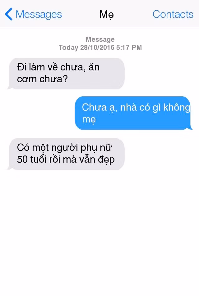 Không chỉ hội chị em, mà ngay cả các bà mẹ đôi khi cũng lên tiếng "nhắc khéo" con trai mình.