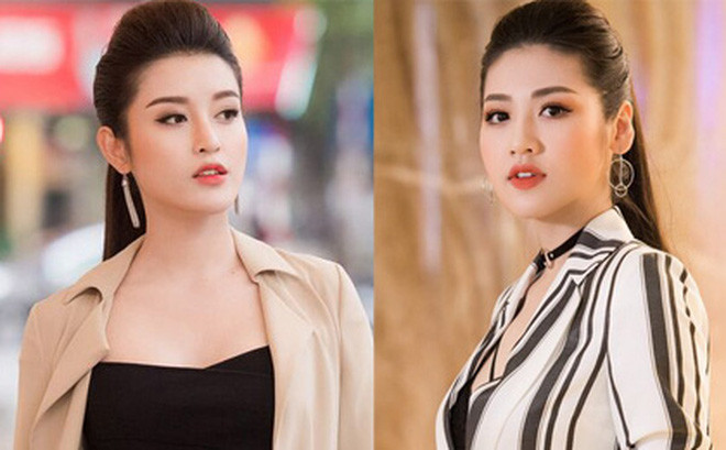 Sau nghi vấn "đá xéo" nhau trên mạng xã hội, Tú Anh - Huyền My còn giáp mặt nhau trong một sự kiện. Khi nhận được đề nghị chụp ảnh chung, cả hai vẫn chủ động ôm eo thân mật sau tin đồn "bằng mặt không bằng lòng".