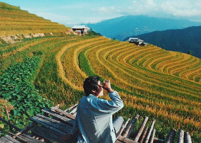 Đặt chân đến nơi đây, các "thánh sống ảo" không thể bỏ qua Bản Luốc hay Bản Phùng là nơi có nhiều ruộng bậc thang đẹp, nhiều tầng nhất của Hoàng Su Phì.