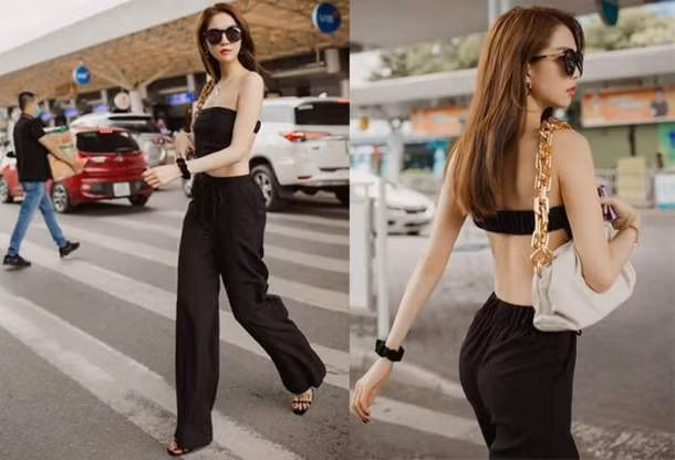 Người đẹp 31 tuổi luôn gây náo loạn ở sân bay khi diện lên mình những bộ trang phục hở bạo, "đốt mắt' người xung quanh.