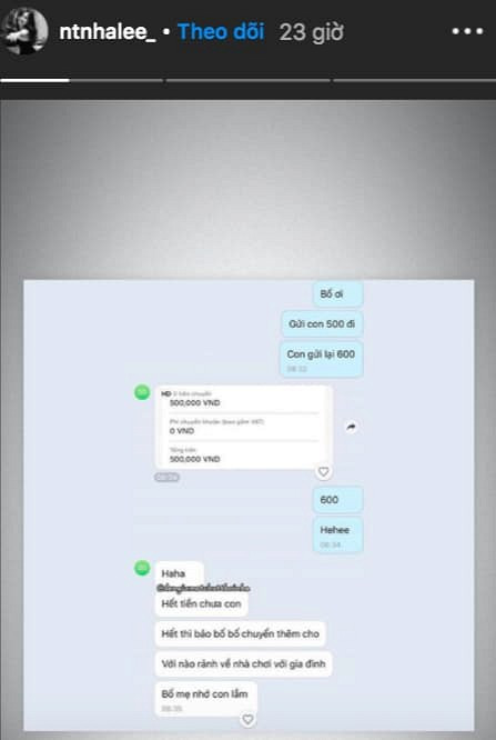 Theo một tin nhắn mới được hé lộ, tài khoản được cho là Nhật Lê báo giá PR 6 triệu/ảnh, 8 triệu/clip. Tuy nhiên, nhiều người cũng không loại trừ khả năng người tung đoạn chat này để câu view.
