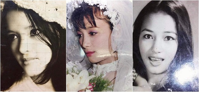 Cô nàng cũng không quên đính kèm bằng chứng là loạt ảnh của các thành viên trong gia đình. Đặt ảnh của mình cạnh ảnh bà ngoại, mẹ và dì (từ trái sang phải), Hà Trúc không khỏi "hờn" nhẹ rằng "quá rõ ràng khi đặt cạnh nhau. Em có còn nghĩ mẹ chị khéo đẻ không?".