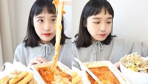 Công việc "ăn, ăn và ăn" được biết đến ở Hàn Quốc từ năm 2010.