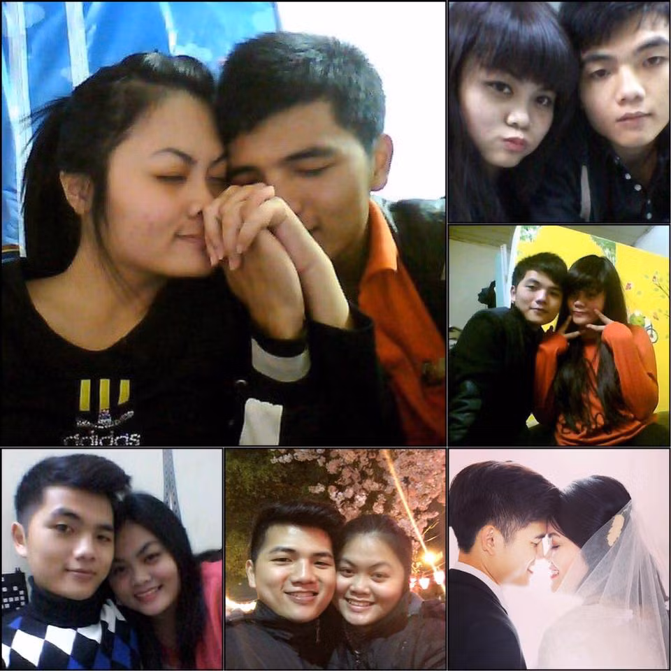 Đắc Đại và Hà Anh lần đầu gặp nhau cách đây hơn 7 năm, khi cả hai cùng học thêm tại một lớp dạy tiếng Nhật. 9X Bắc Giang vốn yêu thích tiếng Nhật từ hồi còn học phổ thông nên khi vừa ra Hà Nội cô đã đăng ký học ngay. Lúc đó, chồng hiện tại của Hà Anh là sinh viên ĐH FPT, trường của Đắc Đại bắt buộc học tiếng Nhật nên anh cũng đã quyết định đi học thêm. Sự tình cờ ấy giúp cặp đôi 9X quen nhau và dần nảy sinh tình cảm.