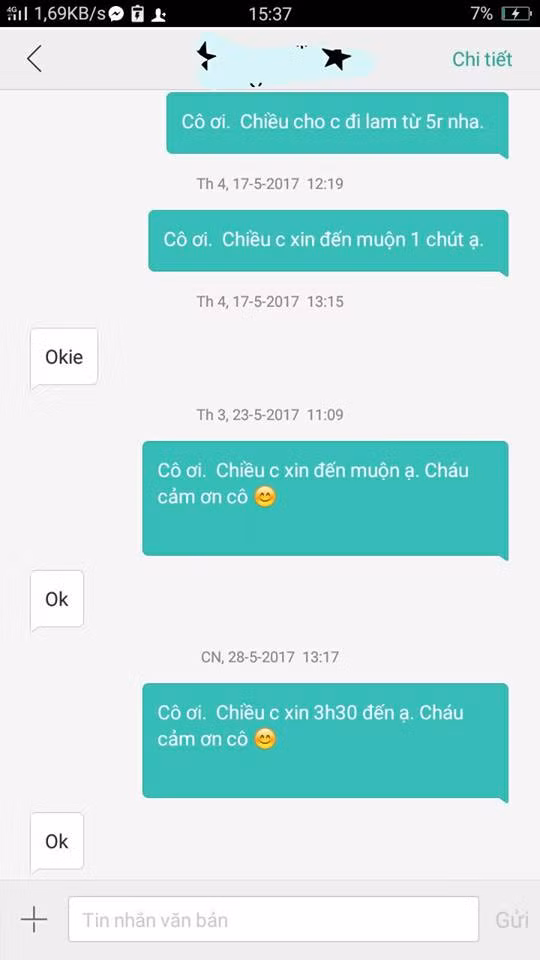 Thành viên Như Quỳnh kể: "Trước mình cũng thế. Phải làm từ 6h... trời mùa đông 5h phi ra khỏi phòng. Trời tối om, sợ ma không dám đi. Lại lầy lội xin đi muộn... nhiều đến nỗi không cò lí do gì để lôi ra nữa. Sếp cũng chán, lần nào họp cũng được vinh danh". Ảnh: Facebook/Khongsocho.