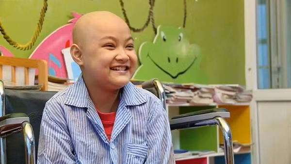 Nu cuoi co be “Dieu uoc thu 7” qua doi vi ung thu