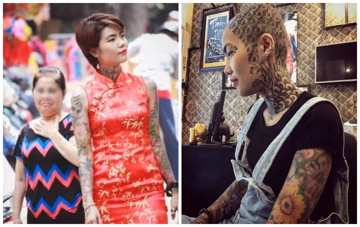 Phạm Mai từng là nhân vật gây bão sau khi đăng tải bức ảnh Mai đang đi bộ trên phố Hà Nội dịp Trung thu và phản ứng bĩu môi của một người phụ nữ lớn tuổi ở phía sau trước những hình xăm trên người cô gái trẻ. Đầu tháng 4 vừa qua, nữ thợ xăm tiếp tục "tạo sóng" khi đăng ảnh cạo trọc đầu để tậu thêm hình xăm mới. 9X Sài thành đã gắn bó với nghề đã được 5 năm và mở tiệm xăm cho riêng mình được 3 năm nay.