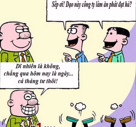 ... nhưng lại đúng vào ngày Cá tháng Tư. Ảnh: Facebook/chụp màn hình/xem.vn/9mobi...