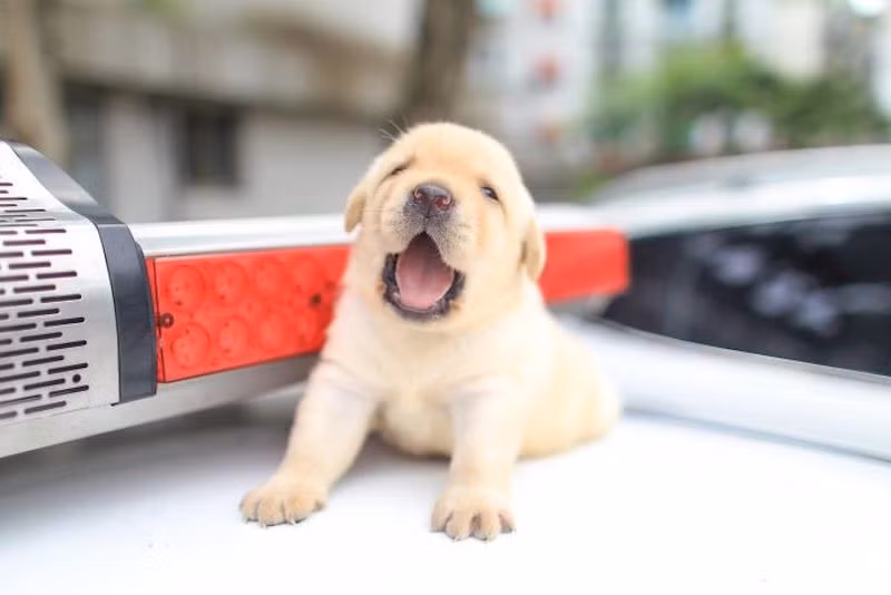 Những chú chó nghiệp vụ tương lai này được kỳ vọng sẽ tiếp bước mẹ của chúng, hiện cũng là một thành viên kỳ cựu của đơn vị K-9.