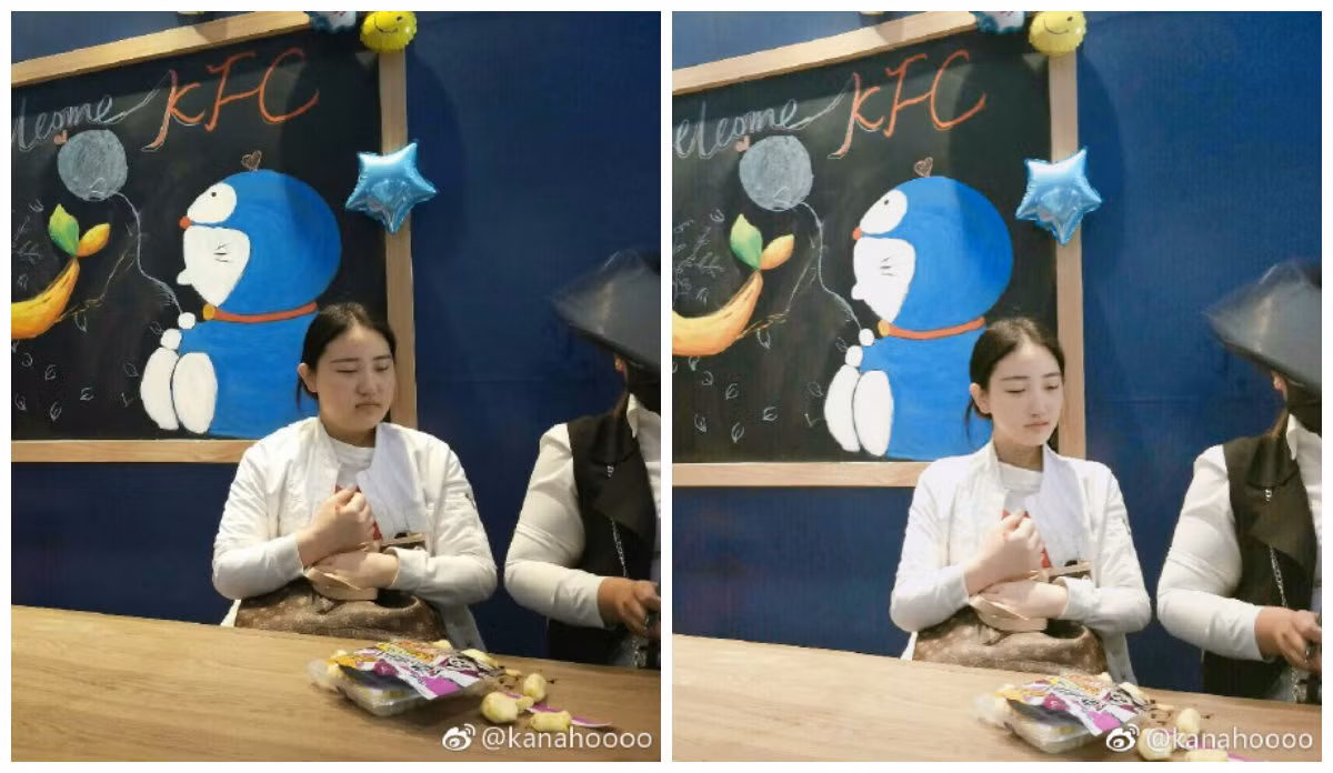 Loạt ảnh gái xấu biến thành xinh được một chàng trai Trung Quốc có nickname Kanahoooo đăng tải lên trang Weibo và nhanh chóng gây bão trong cộng đồng mạng.