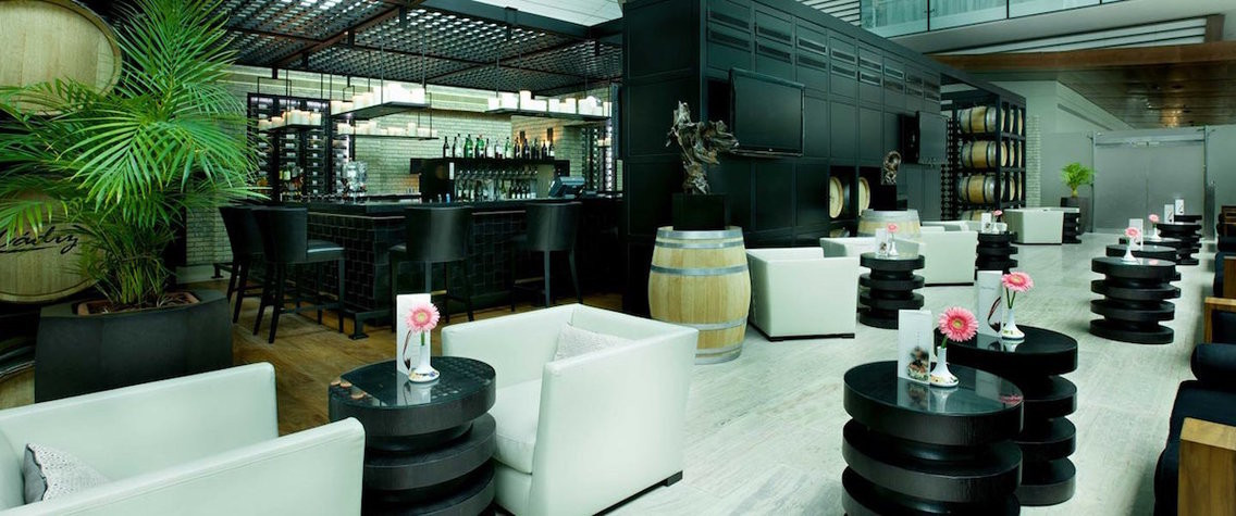 Phòng chờ tại nhà ga số 3, sân bay quốc tế Dubai.