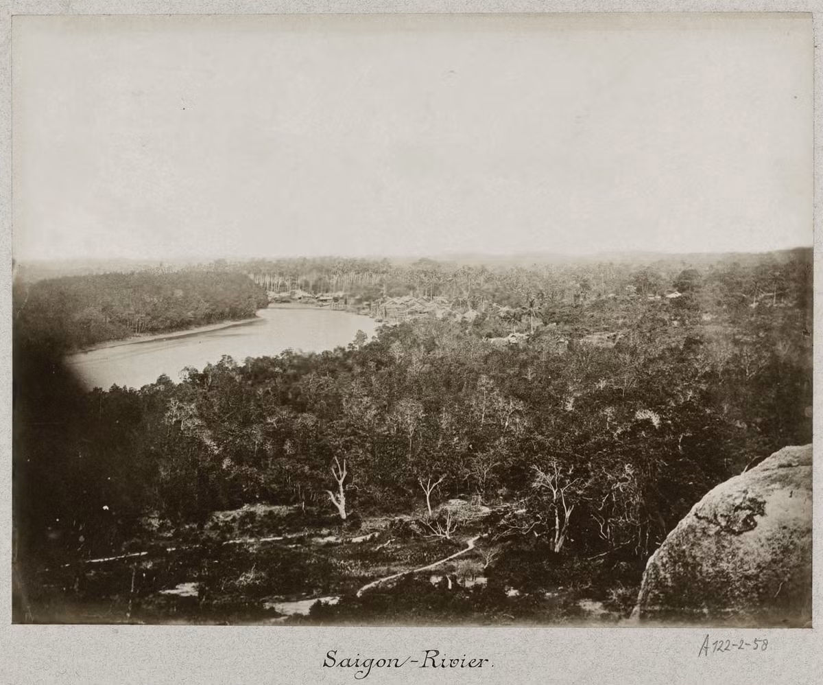 Một khúc sông Sài Gòn.