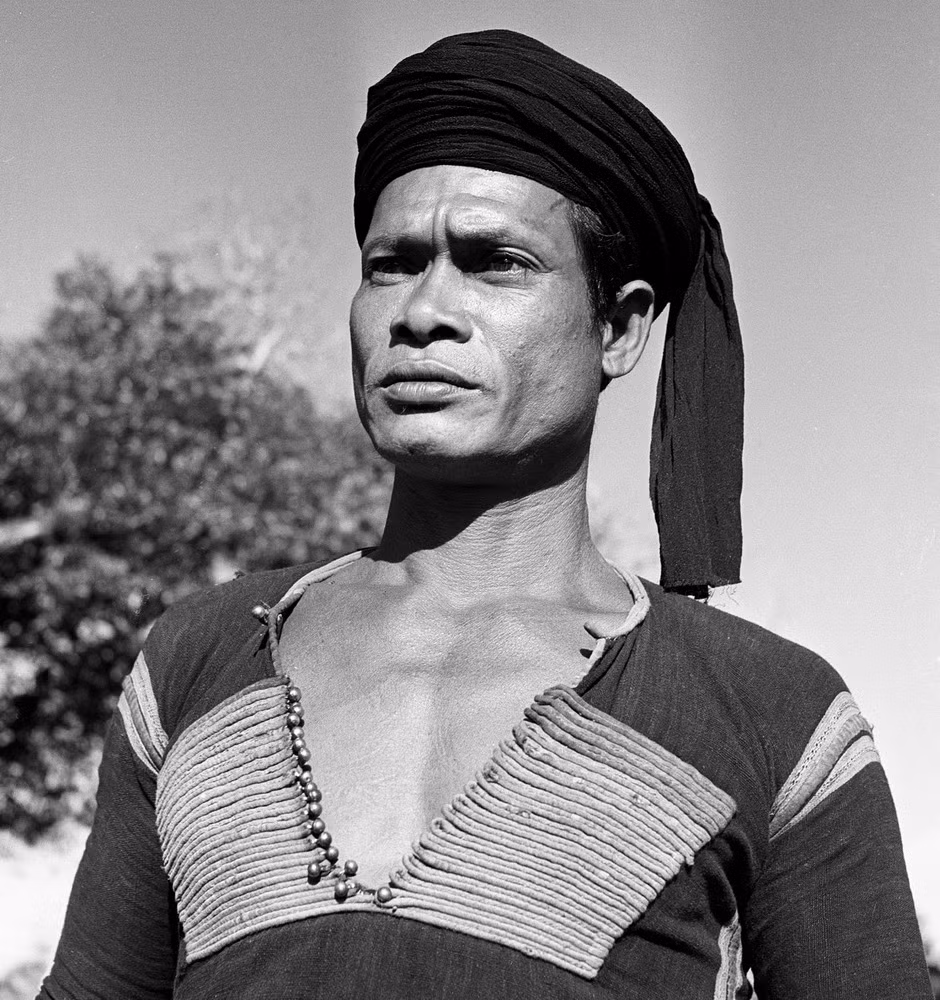 Một trưởng bản ở Buôn Ma Thuột năm 1952.