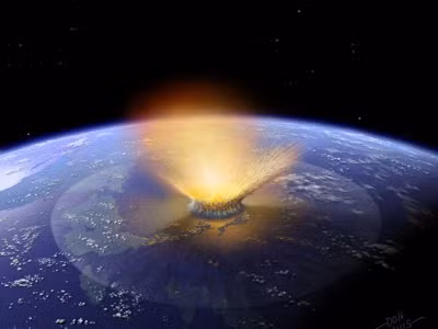 Theo tính toán của các nhà khoa học, năm 2036, thiên thạch có tên Apophis có đường kính 270m có thể sẽ rơi xuống Thái Bình Dương. Thiên thạch này có tác động gấp 26.000 lần quả bom nguyên tử Mỹ từng ném xuống Hiroshima. Vậy khi đó, điều gì sẽ xảy ra khi thiên thạch rơi xuống biển? Nguồn ảnh: Google.