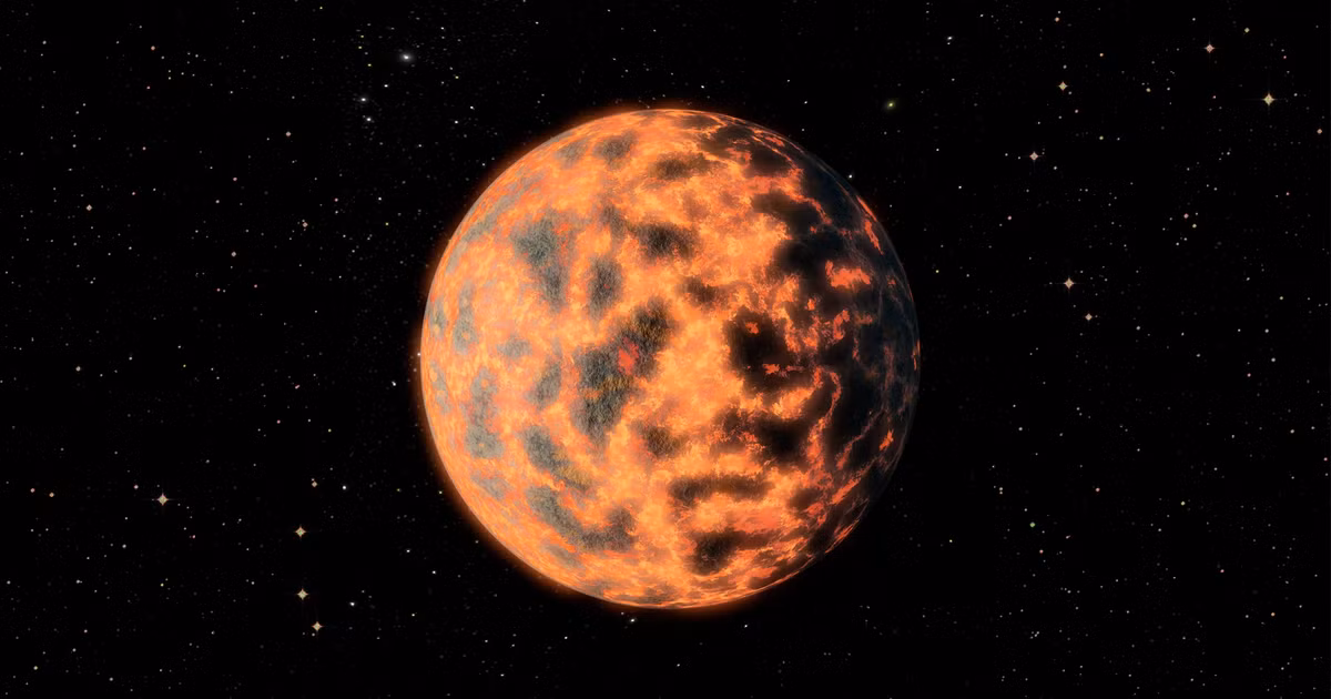 Nhiệt độ của nó có thể đạt tới 4.900 độ C. Nguồn ảnh: Dailymail. 