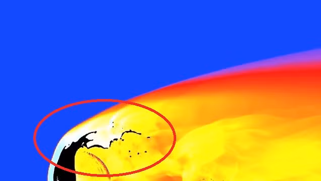 Tieu hanh tinh ra sao khi lao vao khi quyen Trai dat?-Hinh-3