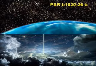 Hành tinh V830 Tauri b bay quanh ngôi sao chủ có khối lượng bằng Mặt trời nhưng bán kính lớn gấp đôi. (Ảnh Nasa)