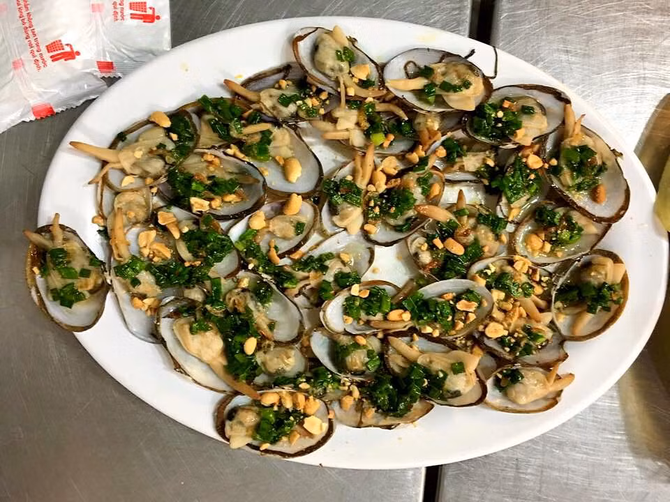 Sò phi cùng họ với chem chép và có thân gần giống con trai. (Ảnh Haisantuoisachbienhoa)