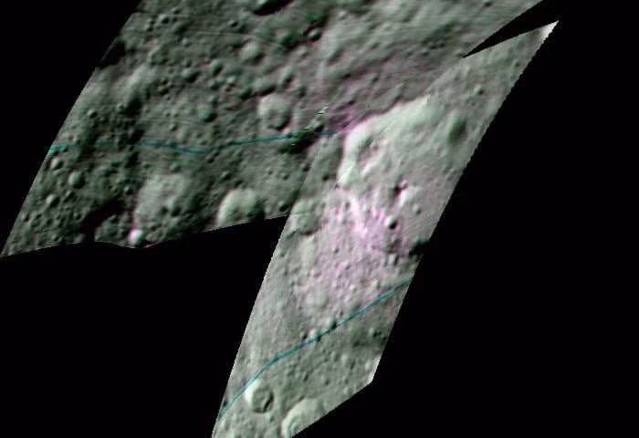 Được biết, nhóm chất hữu cơ này được tìm thấy ở khu vực rộng khoảng 1000 km2. Nguồn ảnh: Phys.