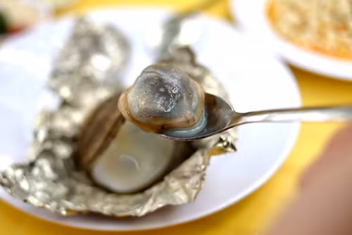 Người ta thường đi bắt ngán lúc thủy triều xuống bằng cách dùng một chiếc que sắt dài chừng 0,8 – 1 mét để xăm xuống cát. Nếu nghe tiếng “cục” như xiên vào đá cứng là chỗ đó có ngán. (Nguồn Haisanquangninh)