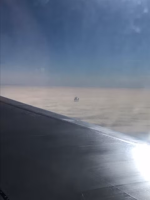 Nhân chứng quả quyết rằng họ có thể là nhóm người ngoài hành tinh và rất có thể họ đang phơi nắng để hấp thụ năng lượng ánh sáng mặt trời nhưng nguồn gốc thực sự thì vẫn là một bí ẩn. Nguồn ảnh: ufosightingsdaily. 