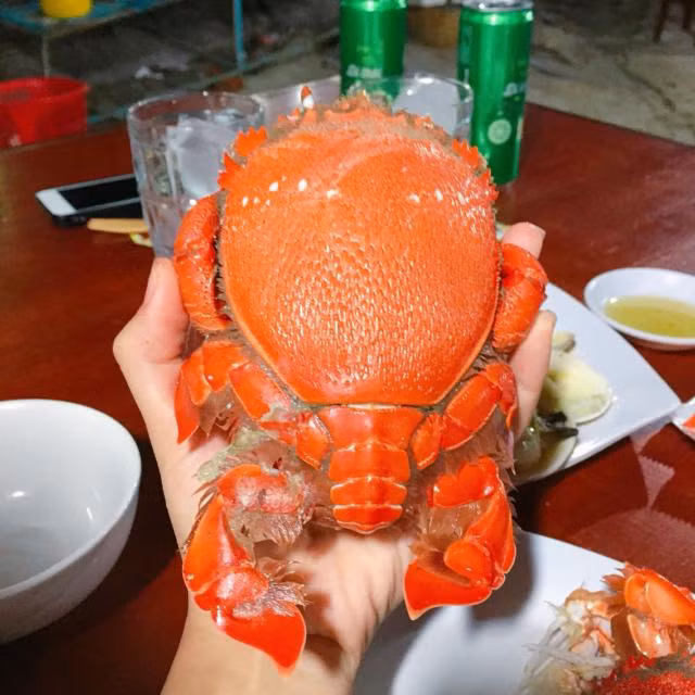 Khi xưa, cua huỳnh đế chỉ được dâng lên các vị vua chúa dùng vào các dịp mùa xuân đến. (Nguồn Lozi)