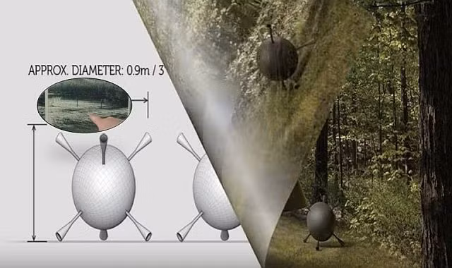 Cụ thể, cách đây khoảng 30 năm trước, vào một ngày đẹp trời trong một khu rừng ở Scotland, một nhân viên kiểm lâm có tên là Robert Taylor thực hiện nhiệm vụ giám sát rừng. Nhân chứng cho rằng mình bị vật thể nghi UFO tấn công ở Scotland và mãi tới giờ ông vẫn ám ảnh. Nguồn ảnh: ufosightingshotspot.