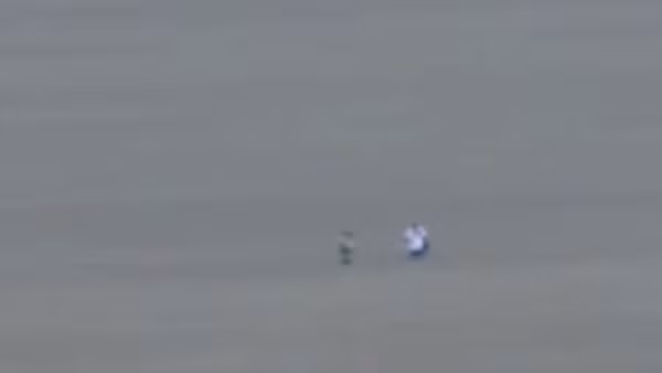  Vật thể lạ được phát hiện vào ngày 8/8/2017 ngay trên cánh đồng ở Wiltshire do một chuyên gia săn lùng UFO tên là Pierre Beake bất ngờ phát hiện. Nguồn ảnh: express.co.uk.