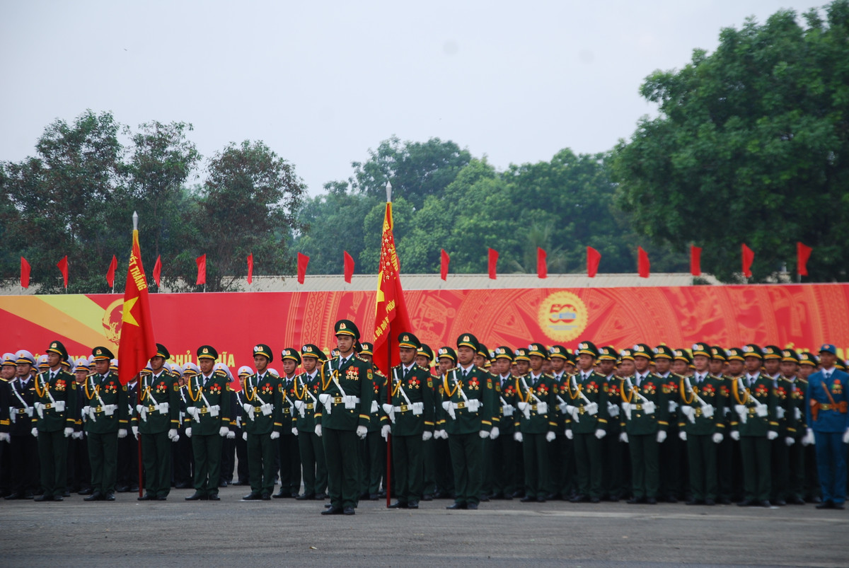 Buổi tổng hợp luyện cũng là dịp để đánh giá khả năng phối hợp nhịp nhàng giữa các đơn vị. 