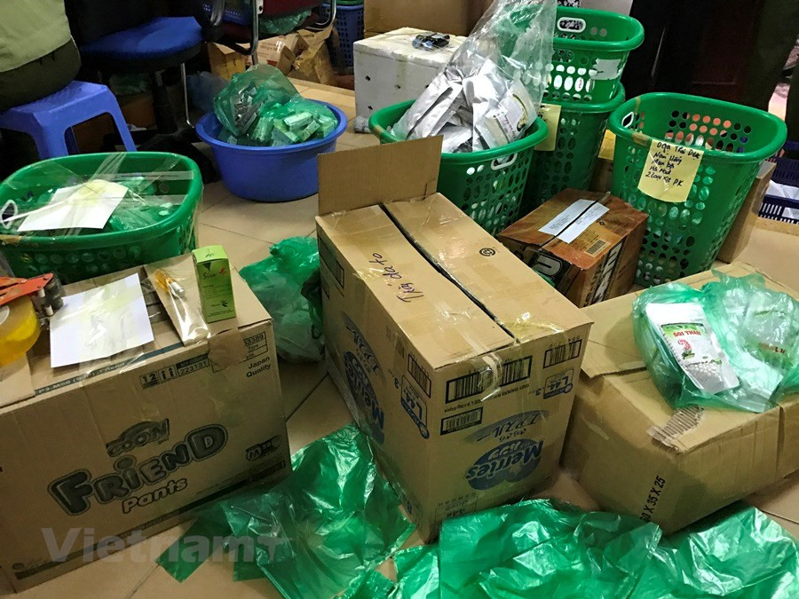 Tổng giá trị lô sản phẩm đông dược bị thu giữ khoảng 325 triệu đồng.