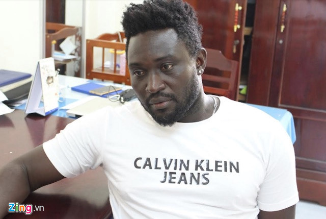 Cựu cầu thủ bị bắt vì tham gia đường dây lừa đảo tiền tỷ. Ảnh: M.A.