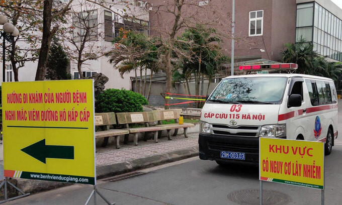 Them mot nhan vien duong tinh nCoV, BV Duc Giang ngung tiep nhan benh nhan